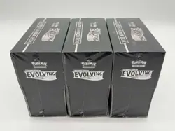 Lot of (3) Pokemon TCG SWSH Evolving Skies Elite Trainer Boxes ETB Sealed - Image 5