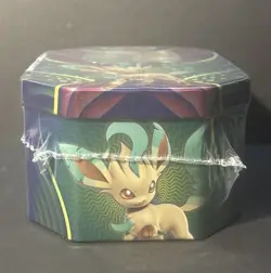 Pokemon 2018 Evolution Celebration Tin Leafeon GX Sealed - Image 2