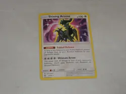2017 Pokemon Sun and Moon Shining Fates RARE #57 Shining Arceus HOLO R - Image 1