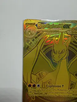 Pokemon TCG ASCENDED HEROES CHARIZARD Y EX 294/217 NEAR MINT ENGLISH GOLD FRESH - Image 3