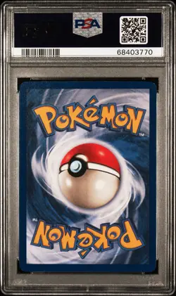 1999 POKEMON BASE SET UNLIMITED #5 CLEFAIRY-HOLO PSA 8 - Image 2