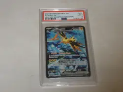 2023 Pokemon S&V 151 MEW RARE Illustration #202 Zapdos EX HOLO SIR PSA 9 MINT - Image 1