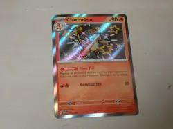 2024 Pokemon Scarlet & Violet Paldean Fates SHINY RARE #110 Charmeleon HOLO SH - Image 1