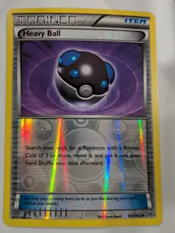 Heavy Ball 140/162 Trainer XY Breakthrough Reverse Pokemon Holo Foil Rare Nice! - Image 1