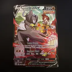 Pokemon Single Strike Urshifu V Brilliant Stars Trainer Gallery TG18/TG30 NM - Image 1