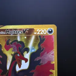 Pokemon TCG Galarian Moltres V Secret Rare SWSH09: Brilliant Stars 183/172 NM - Image 3