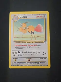Dodrio 037/130 Base Set 2 Regular WOTC Vintage Pokemon TCG Lightly Played - Image 1
