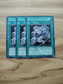 Yu-Gi-Oh! - Photon Generator Unit 3X - Full Playset - Image 1