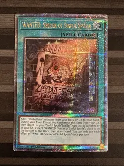Yugioh | Wanted - Seeker of Sinful Spoils | AGOV | QCR | 1st | NM - Image 1