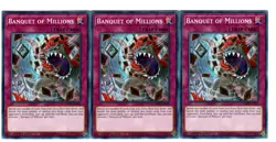 Yugioh- 3X Banquet of Millions - Common - 1st Edition - PHRA-EN079 - Near Mint - Image 1