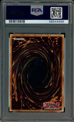 2003 Yu-Gi-Oh! #065 Dark Necrofear Labyrinth of Nightmare PSA 8 NM-MT - Image 2