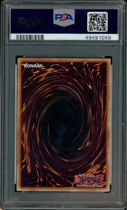 2019 Yu-Gi-Oh! Sarcophagus Tin #EN001 BlueEyes Alternative Ultimate Dragon PSA 8 - Image 2