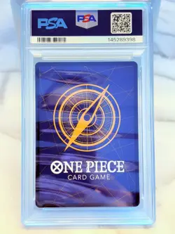 2022 One Piece MONKEY.D.LUFFY PSA 9 SUPER PRE-RELEASE ST01-012 STRAW HAT ENGLISH - Image 2