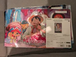 One Piece Official Playmat & Card Set Whole Cake Island Nami ENGLISH SEALED #2 - Image 1