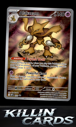 Alakazam - 009 009 Pokemon Promo ME: Mega Evolution Promo Card NM - Image 1