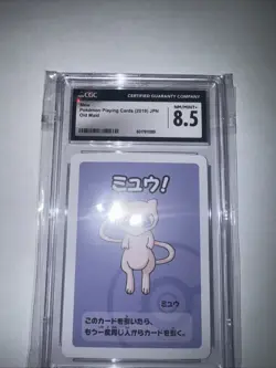 Pokemon Mew Playing Cards 2019 Japanese CGC 8.5 - Image 1