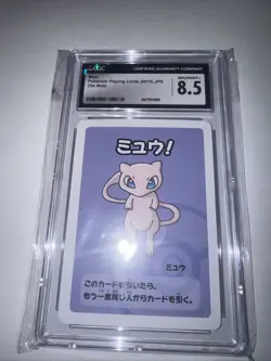 Pokemon Mew Playing Cards 2019 Japanese CGC 8.5 - Image 2