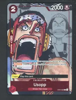 One Piece English ST01-002 Usopp Premium Card Collection 25th Edition - Image 1
