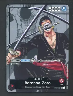#2 One Piece English OP01-001 Roronoa Zoro Premium Card Collection 25th Edition - Image 1
