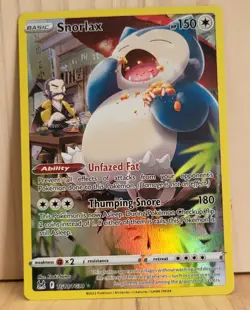 Snorlax TG10/TG30 SWSH11: Lost Origin Trainer Gallery - Pokemon Card - NM - Image 1