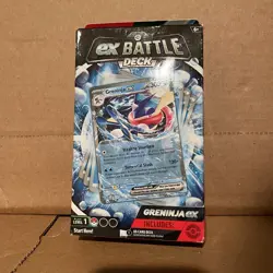 Pokemon TCG ex Battle Deck -Greninja ex - Factory Sealed Box 60 Card Deck - Image 1