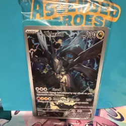 Pokemon N's Zekrom Ascended Heroes SEALED Promo Card Pokemon Center Exclusive!! - Image 1