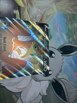 Cramorant V Shiny Pokemon Card - SWSH086 - Black Star Promo - Jumbo / Oversized - Image 2