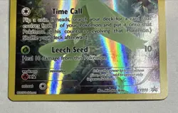 Pokemon TCG Mythical Celebi XY111 Full Art Black Star Promo Promo Card - Image 3