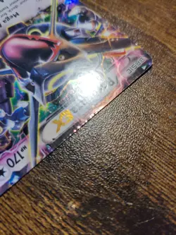 Pokemon Shiny Rayquaza EX XY69 Holo Promo Card HP+ Slight Crimp Error See Pics - Image 4