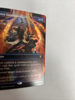 Fierce Guardianship Borderless Foil Card #0694 MTG LP - Image 2