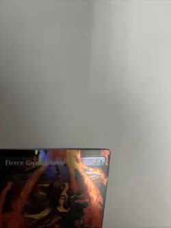 Fierce Guardianship Borderless Foil Card #0694 MTG LP - Image 3