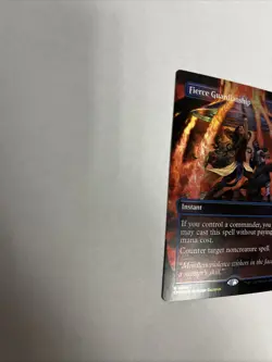 Fierce Guardianship Borderless Foil Card #0694 MTG LP - Image 5