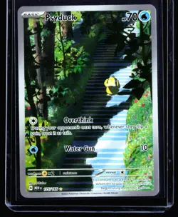 2023 Scarlet & Violet 151 Psyduck #175 Illustration Rare Pokemon Card - Image 1