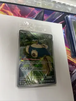 Pokemon TCG Snorlax Sealed 051 SV Scarlet & Violet Promo Card NM Condition - Image 2