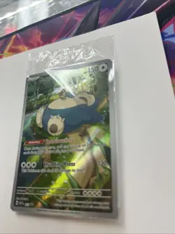 Pokemon TCG Snorlax Sealed 051 SV Scarlet & Violet Promo Card NM Condition - Image 3