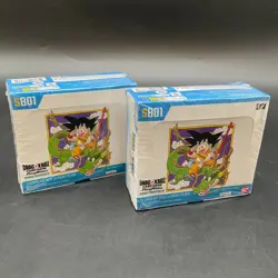 Lot of (2) Dragon Ball Super Card Game Fusion World SB01 Manga Booster Boxes - Image 1