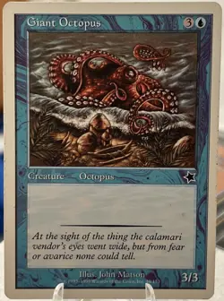 Giant Octopus 39/173 Starter 1999 - Magic: The Gathering TCG - MP - Image 1