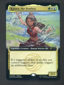 2023 Magic The Gathering PRM EN Exclusive Promo #0003 Katrara The Fearless - Image 1