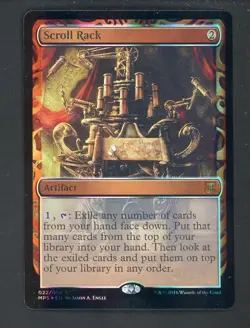 2016 Magic The Gathering MPS EN #022 Scroll Rack Kaladesh Inventions Foil - Image 1