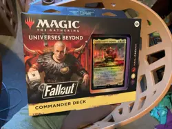 MTG Fallout Hail Caesar Commander Deck Universes Beyond Magic The Gathering - Image 1