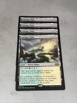 Canopy Vista x 4 || Tarkir: Dragonstorm | NM | MTG - Image 1