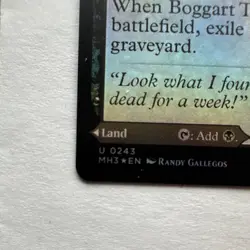 FOIL Magic: The Gathering Modern Horizons 3 Boggart Trawler & Boggart Bog EN - Image 5