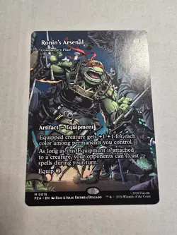 Ronin's Arsenal Conqueror's Flail (Borderless) Teenage Mutant Ninja Turtles MTG - Image 1