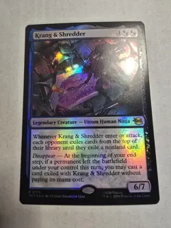 Krang & Shredder Teenage Mutant Ninja Turtles - Near Mint Foil - Image 1