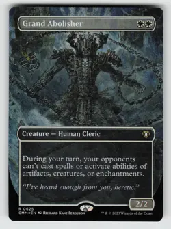 Grand Abolisher (Borderless)*Foil* CMM 625 NM - Image 1