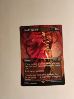Deadly Rollick (Borderless) Commander Masters Foil - Image 1