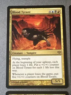 Blood Tyrant X4 Mtg Conflux Ex Cond See Pics Front/Back English - Image 2