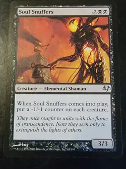 Soul Snuffers 45/180 Magic The Gathering MTG - Image 1