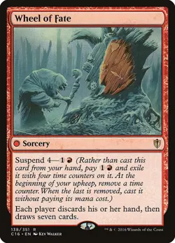 NM - Normal - Wheel of Fate - 138 - Commander 2016 - Image 1