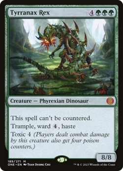 MTG - Tyrranax Rex [Phyrexia: All Will Be One] - Image 1
